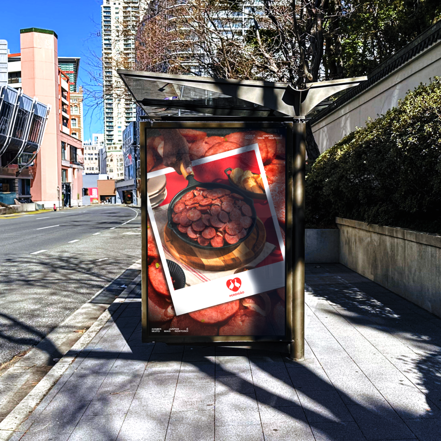 Bus Stop Poster Mockup